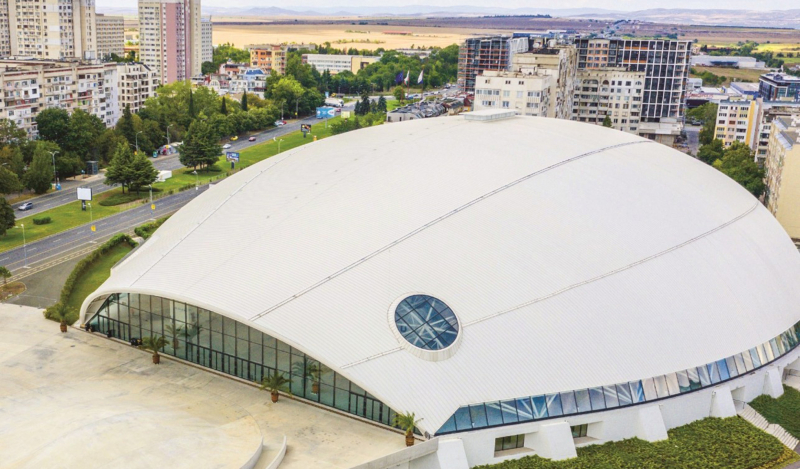 Basketball arena in Bulgaria becomes unusable months after being built