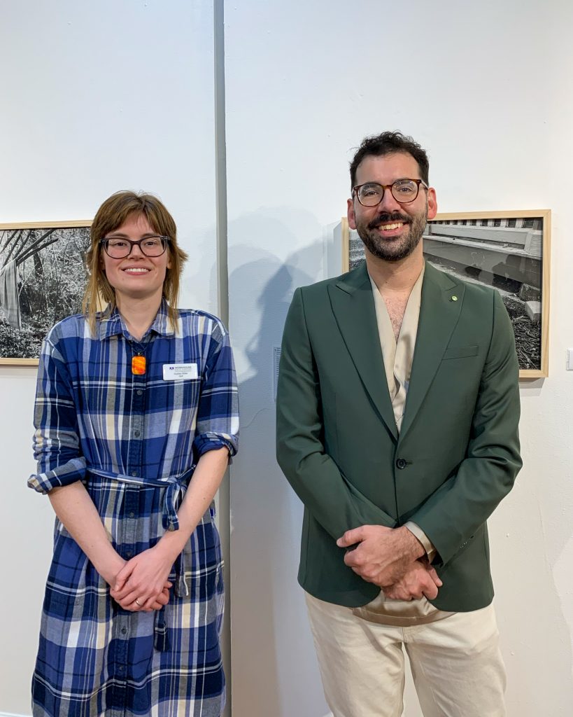 Curated connection: Visual arts alumna and faculty cross paths through an exhibition