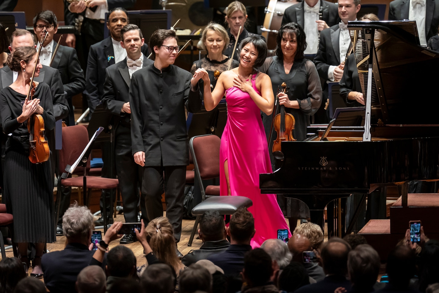 A superstar pianist and a prodigy conductor make for a charismatic duo