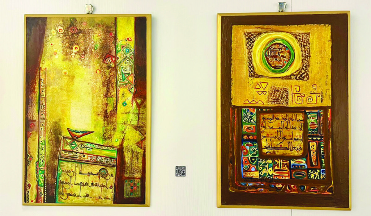 Syrian artist exhibits 51 works in ‘Stations and Rhythms’ show