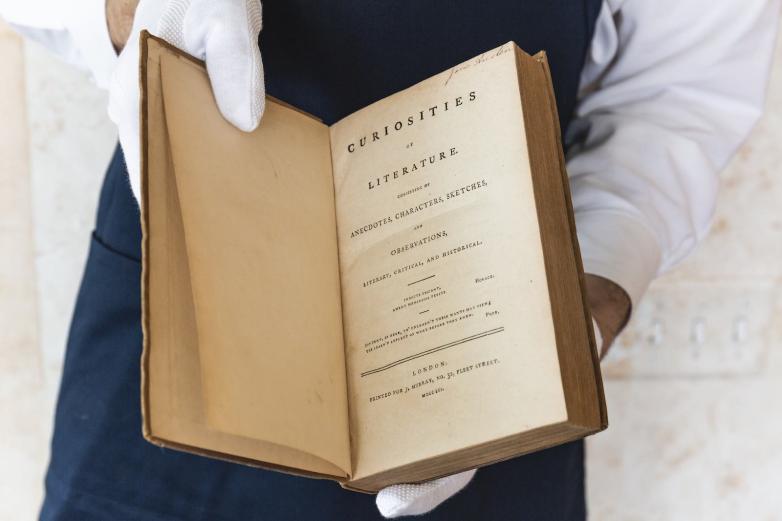 Jane Austen’s Personal Signed Copy of Isaac D’Israeli’s ‘Curiosities of Literature’: $150,000 Auction Estimate