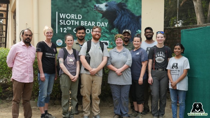 Wildlife SOS Plays Host To Bear TAG Team