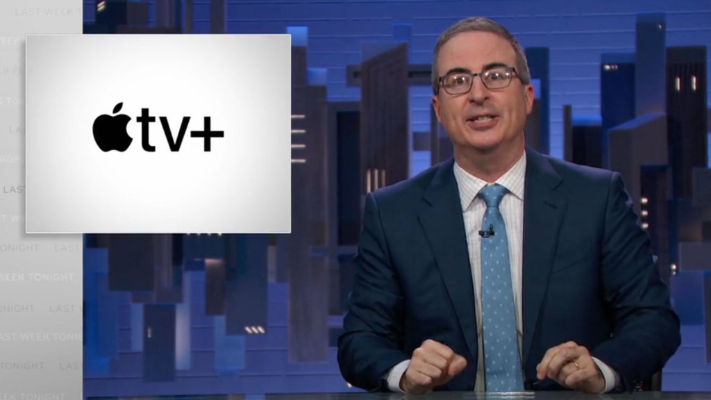 ‘Last Week Tonight’ Host John Oliver Dings Apple TV+ Saying Streamer Is “Where Celebrities Go To Hide”