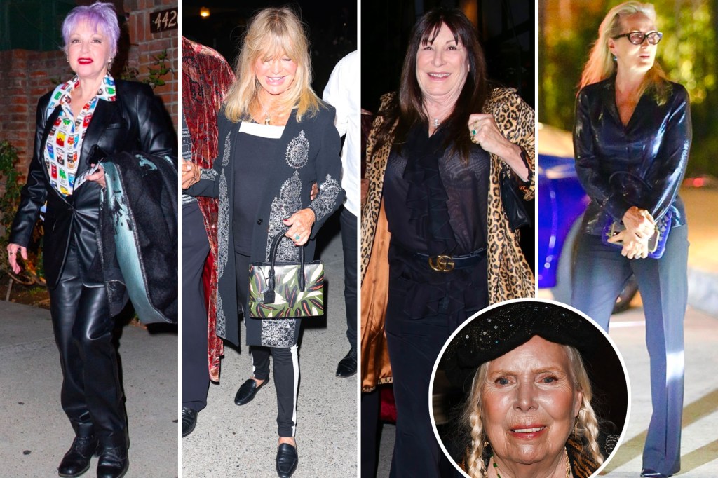 All the celebrities at Joni Mitchell’s star-studded 80th birthday…