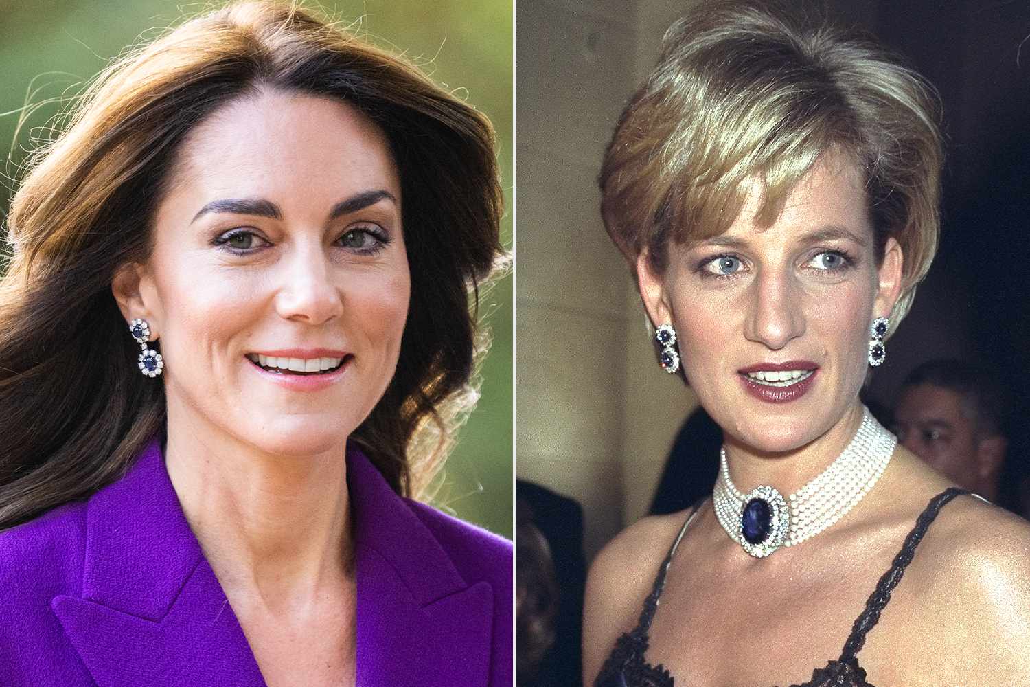 Kate Middleton Wears Princess Diana’s Earrings (That Match Engagement Ring!) After Queen Jewelry Tributes