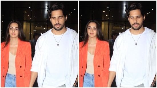 Kiara Advani, Sidharth Malhotra slay airport fashion in comfy casuals