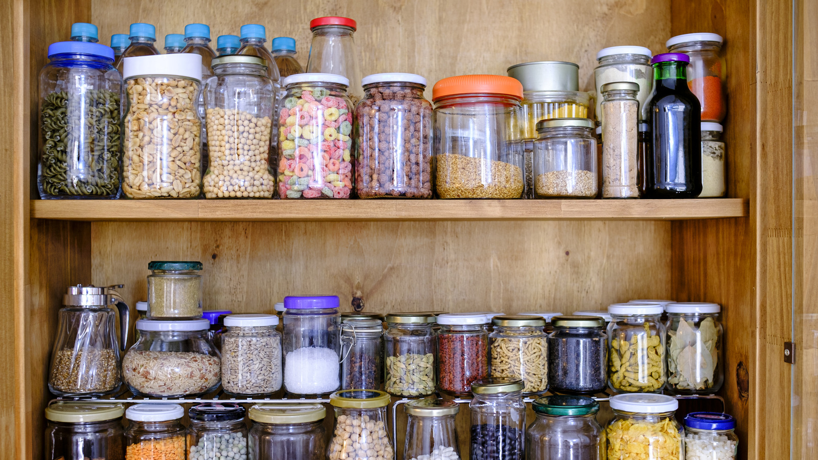 Turn A Few Dollar Tree Items Into A Functional Kitchen Storage Shelf