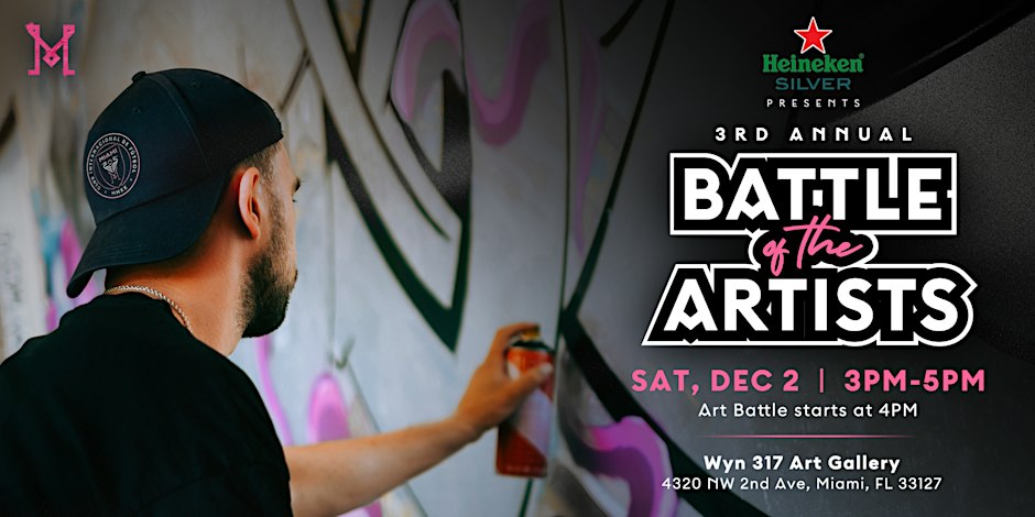 You’re Invited! Inter Miami CF is Set to Host Third Annual Battle of the Artists presented by Heinken Silver This Saturday