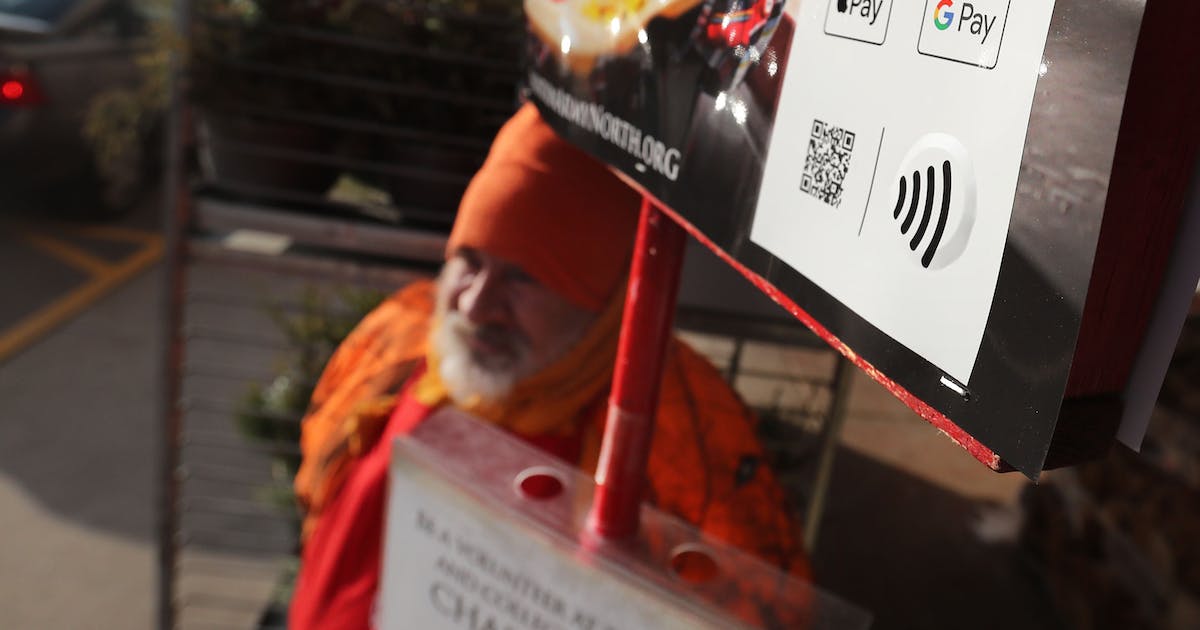 Twin Cities Salvation Army adds tap technology to red kettles to boost donations