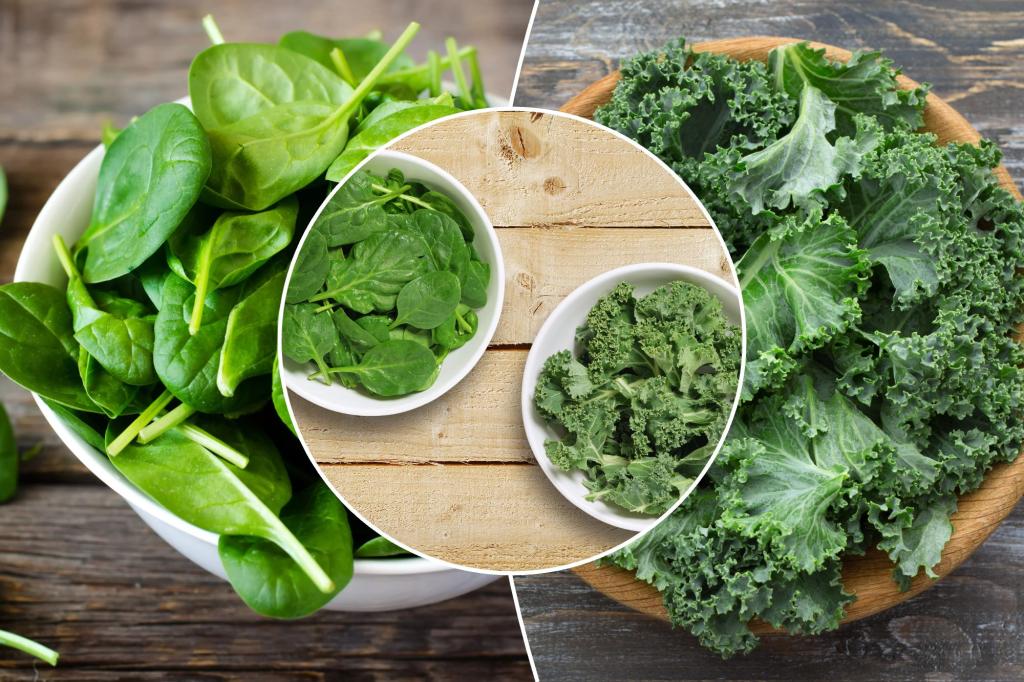 Spinach vs. kale: Which is ‘better’ for you? Nutritionists settle the…