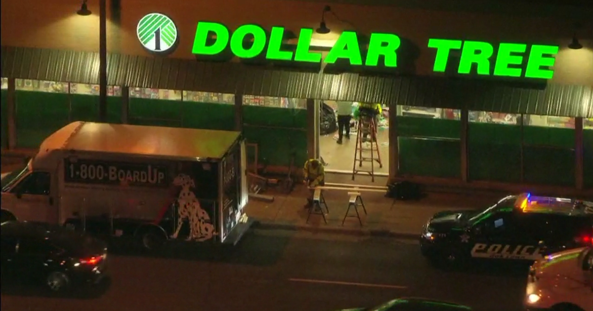 Car slams into Dollar Tree store in Chicago suburbs