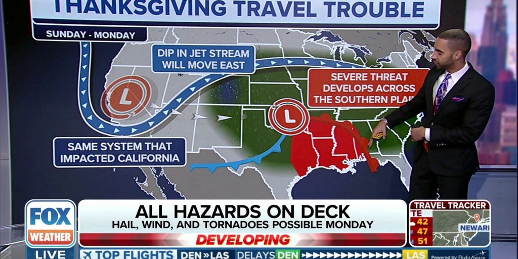 Cross-country storm could create Thanksgiving travel woes | Latest Weather Clips