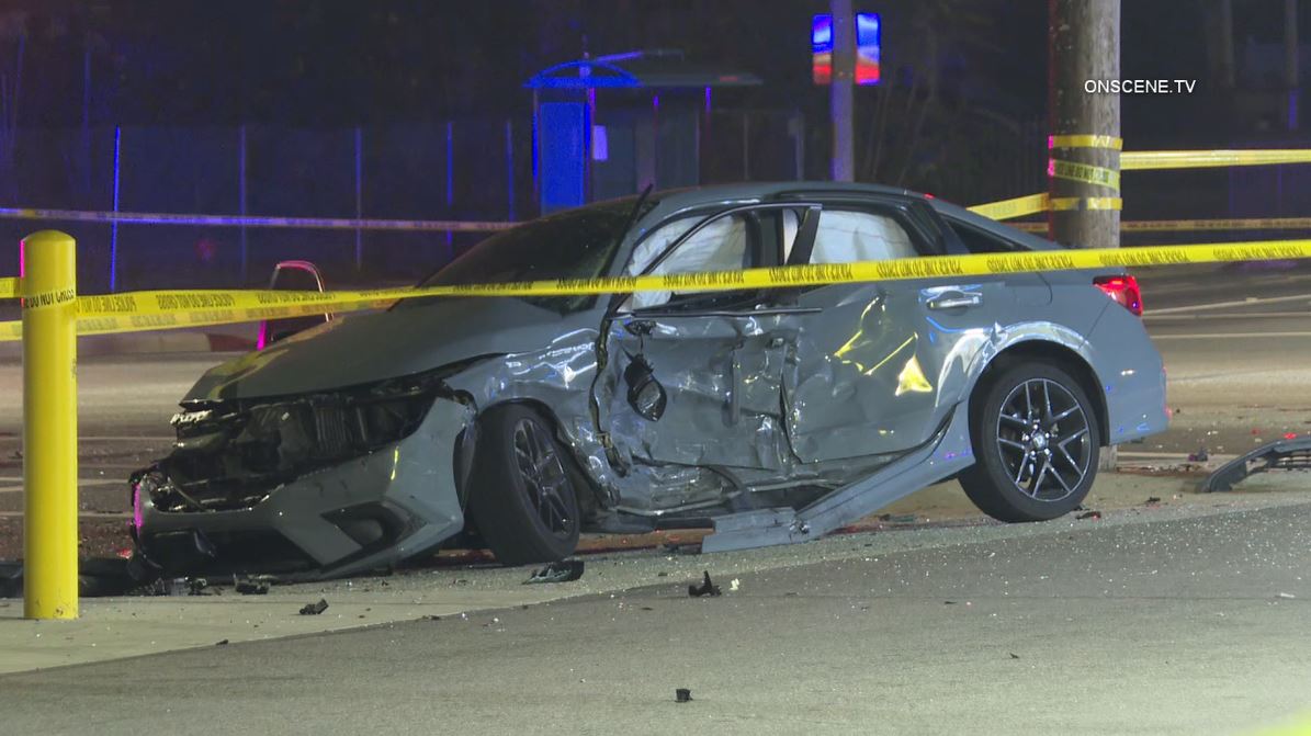 Suspect ditches car in deadly Pomona hit-and-run crash