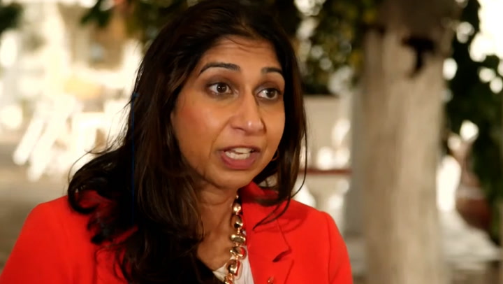 Suella Braverman doubles-down on living in tent being ‘lifestyle choice’