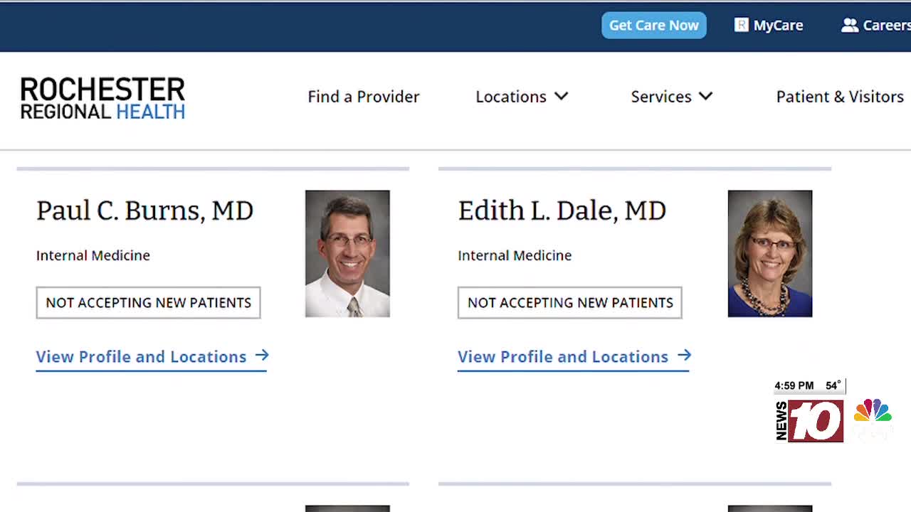 Five doctors leave Rochester Regional Health office in Penfield