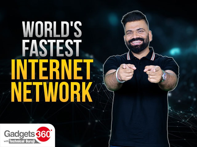 Gadgets 360 With Technical Guruji: China, Huawei Build World’s Fastest Internet Network