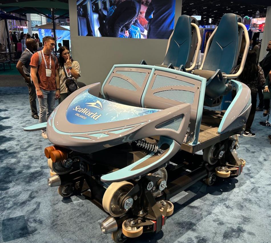 IAAPA: SeaWorld shares first look at Penguin Trek car