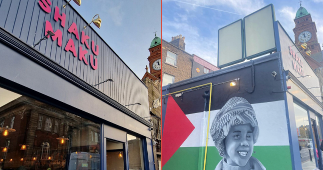 Shaku Maku experience ‘orchestrated’ Google review attack after unveiling Palestinian mural