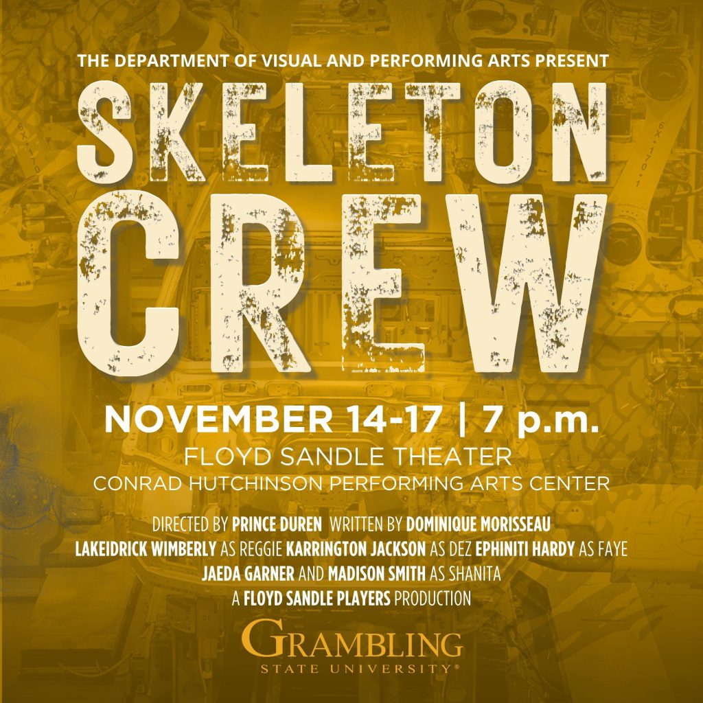 VAPA to present Skeleton Crew stageplay November 14-17