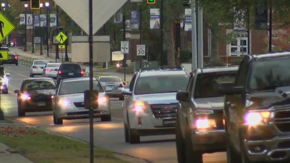 University of Central Arkansas student hit by car while crossing the street