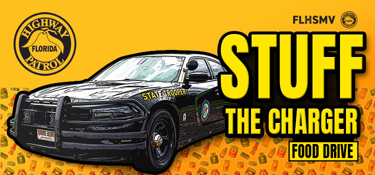 FLHSMV, FHP Launch Annual ‘Stuff The Charger’ Food Drive to Help Feed Floridians in Need