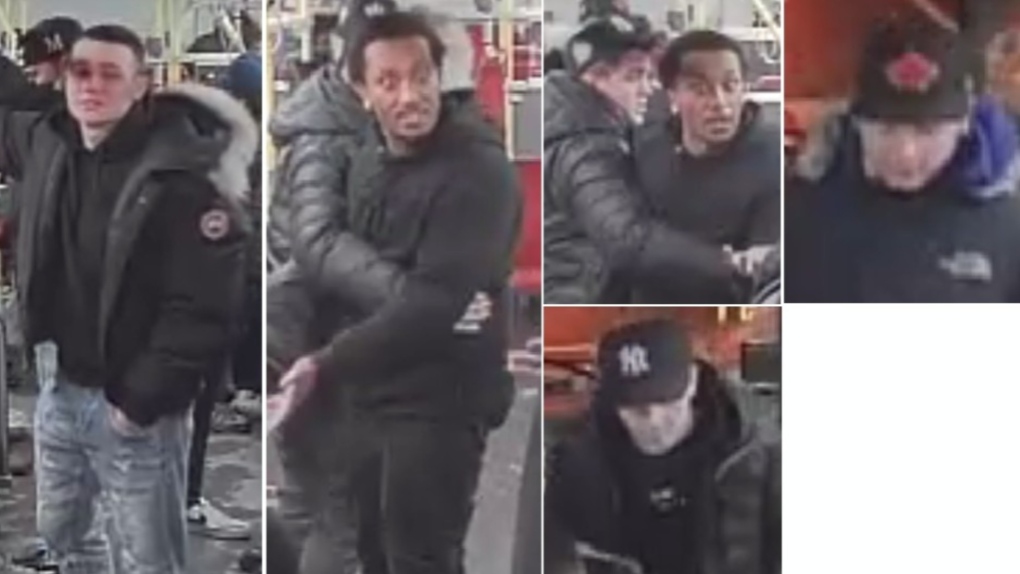 Police search for suspects wanted in connection with TTC streetcar assault