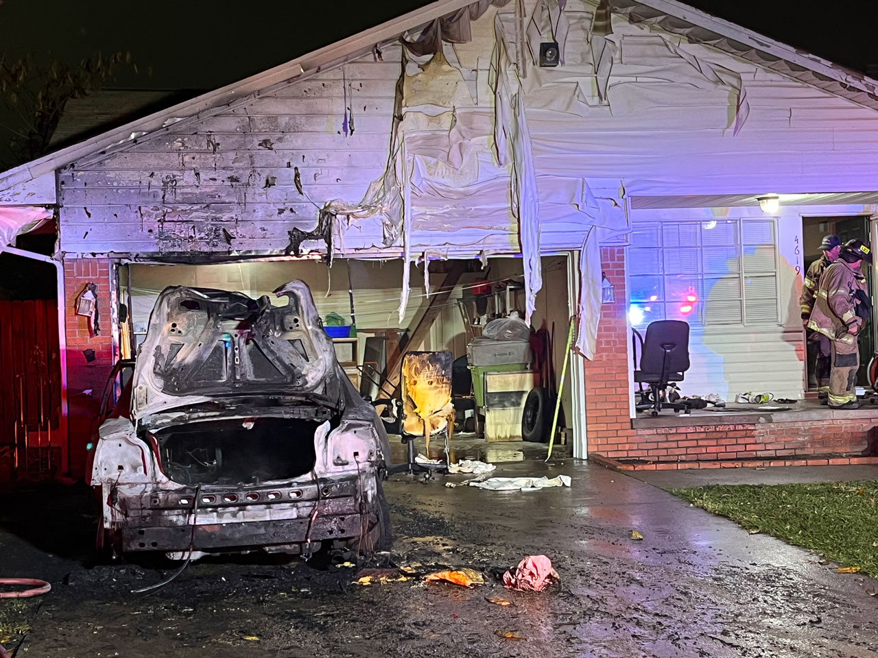 Tulsa Family’s Home Damaged, Car Destroyed After Early Morning Fire