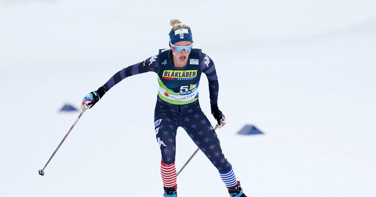 Jessie Diggins prioritising mental health in new cross-country skiing season: ‘One day at a time’