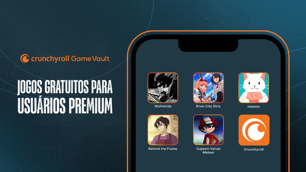 Crunchyroll anuncia novo serviço com jogos de anime para assinantes