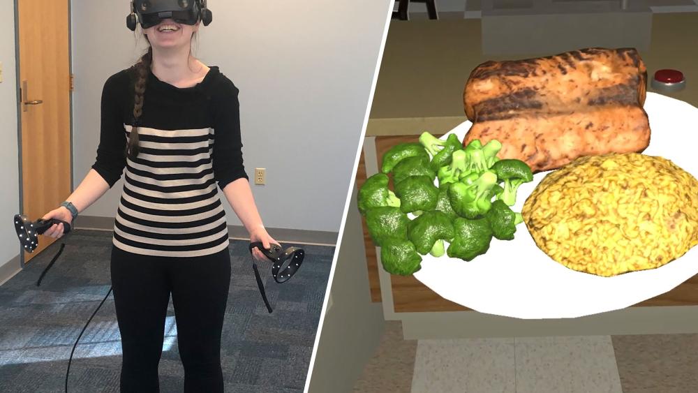 Q&A: Can virtual reality help people eat a healthier diet?