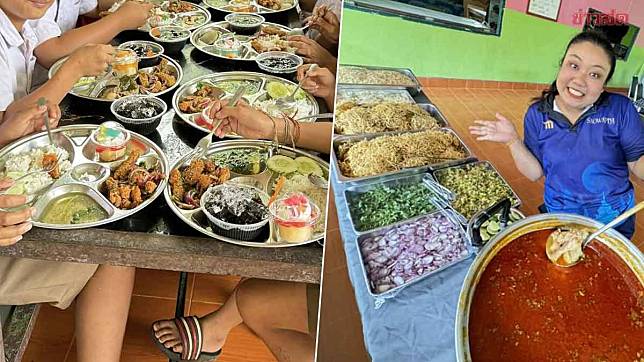 ครูโมเปิดใจ โรงอาหารในฝันของนักเรียน กับข้าวล้นถาด ไม่พอเติมใหม่ได้ | Khaosod