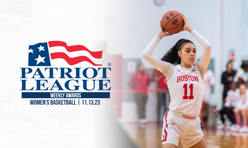 Patriot League Announces PenFed Credit Union Women’s Basketball Players of the Week (11.13.23)