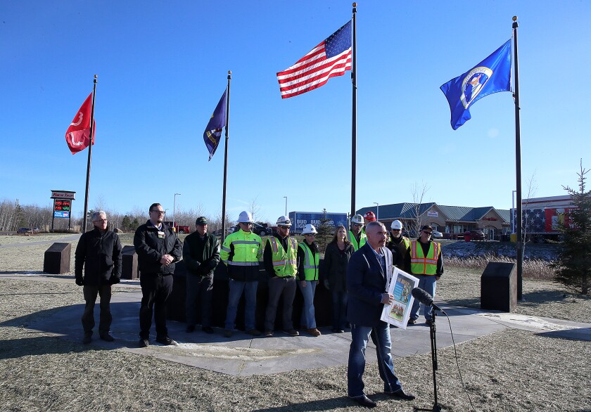 Rice Lake veterans statue nearly ready, more funds needed for installation