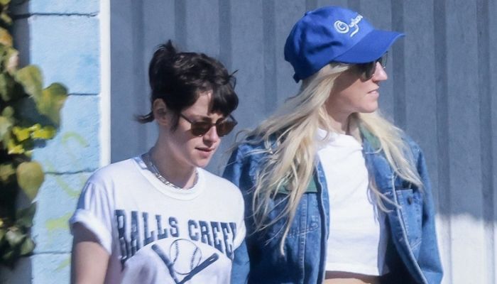 Kristen Stewart Goes on a Walk with Her Fiancée Dylan Meyer on Christmas Eve