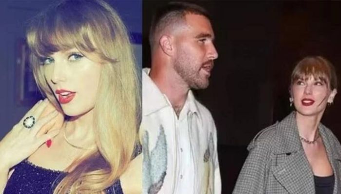 NFL Player Travis Kelce Clears Magnificent Opal Birthday Ring Not for Taylor Swift