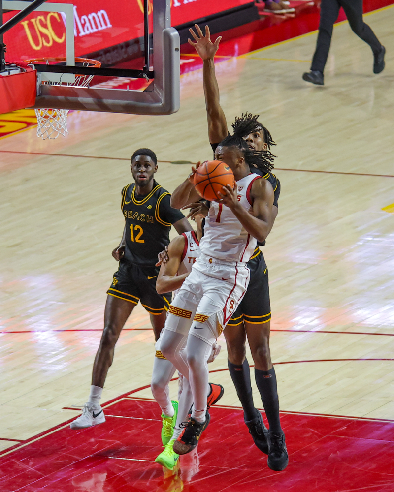 PHOTOS: Long Beach State Basketball Beats USC in OT