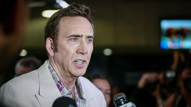 Nicolas Cage wants to quit movies, pivot to television