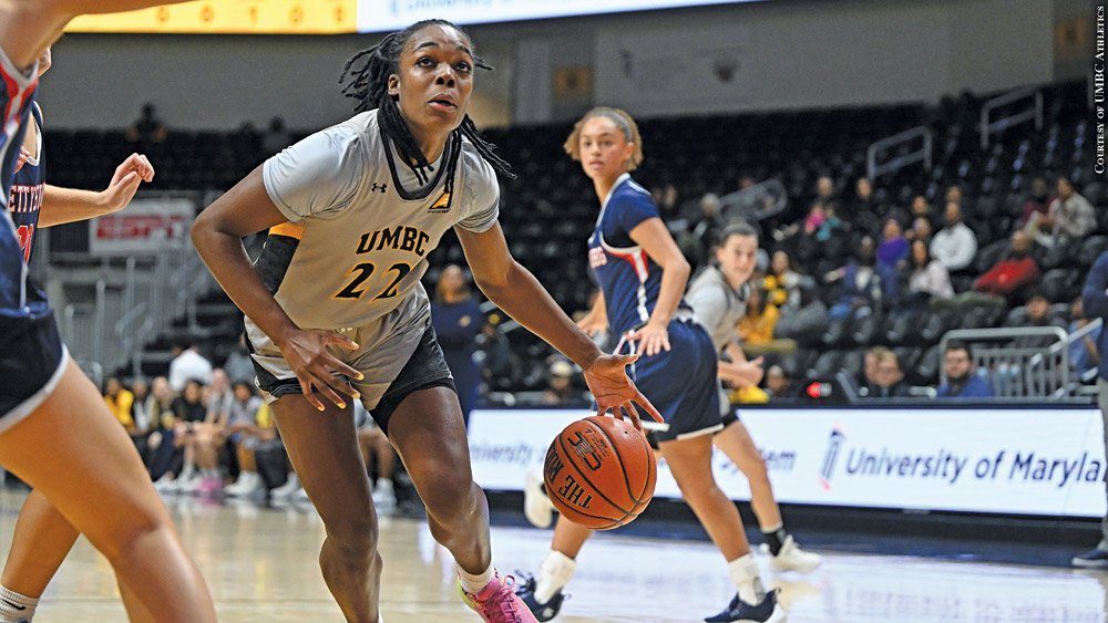 Jaden Walker Finds New But Familiar Home With UMBC Women’s Basketball