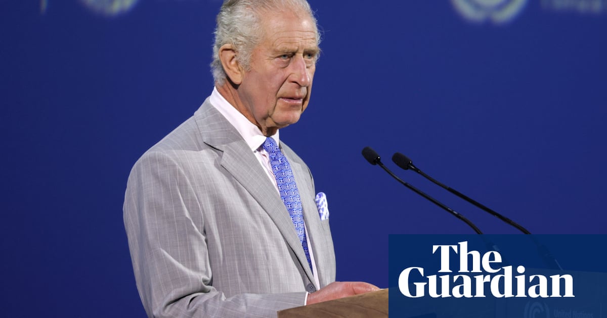 Cop28: King Charles warns of ‘vast, frightening experiment’ on natural world