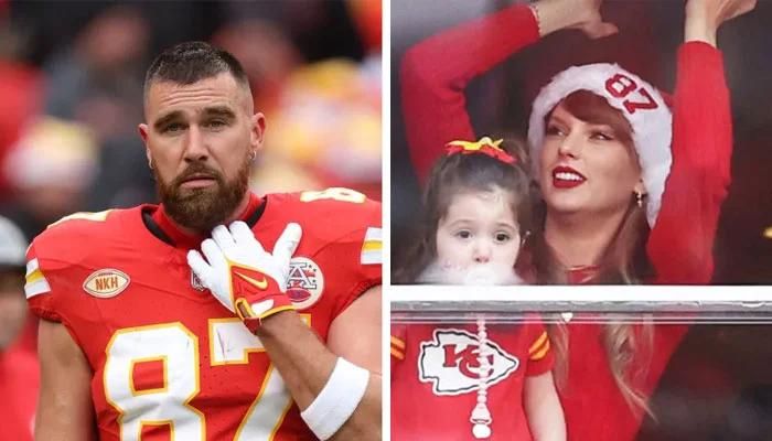 Taylor Swift and Travis Kelce’s Parents Watch Football for Christmas