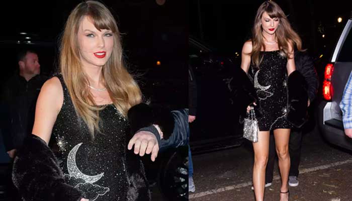 The Internet Goes Crazy Over Taylor Swift’s Black Birthday Dress