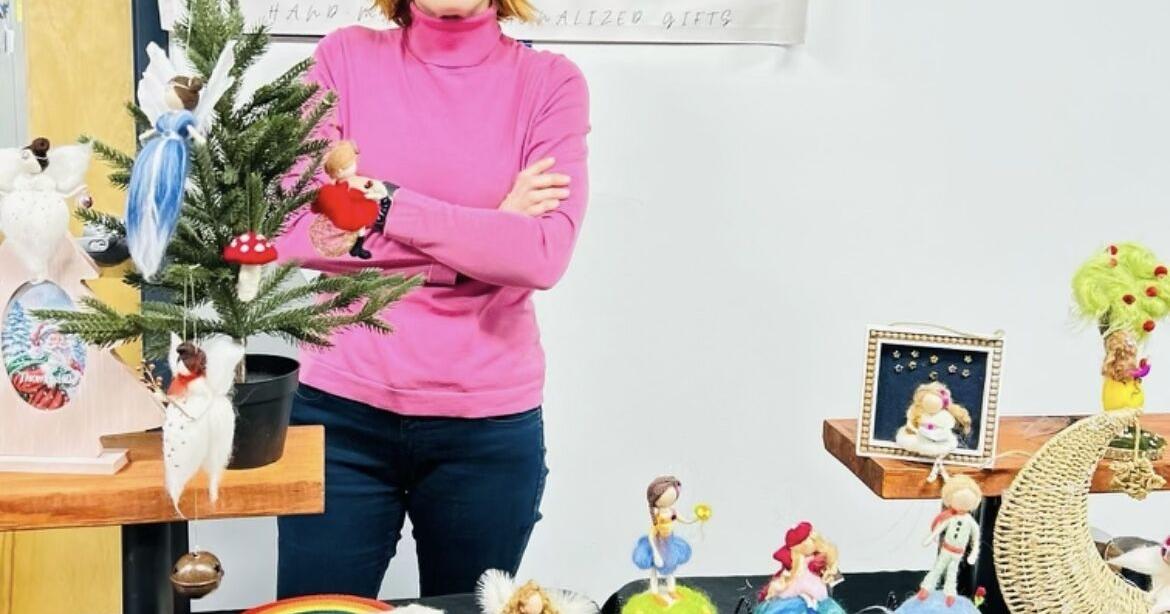 Zionsville mom brings unique needle felt and home décor to community