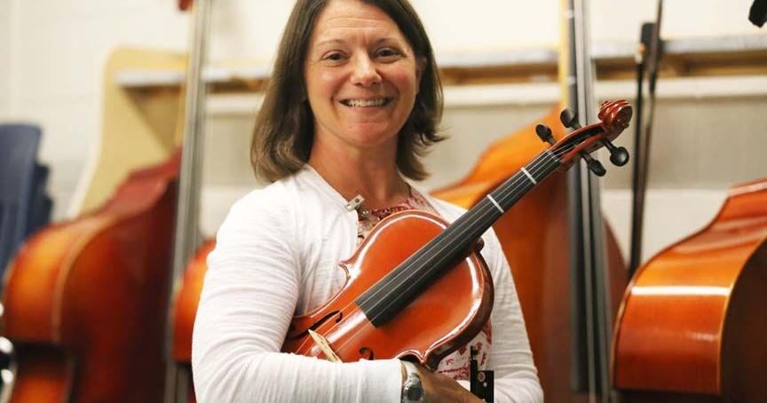 HCPS strings teacher honored with music education award