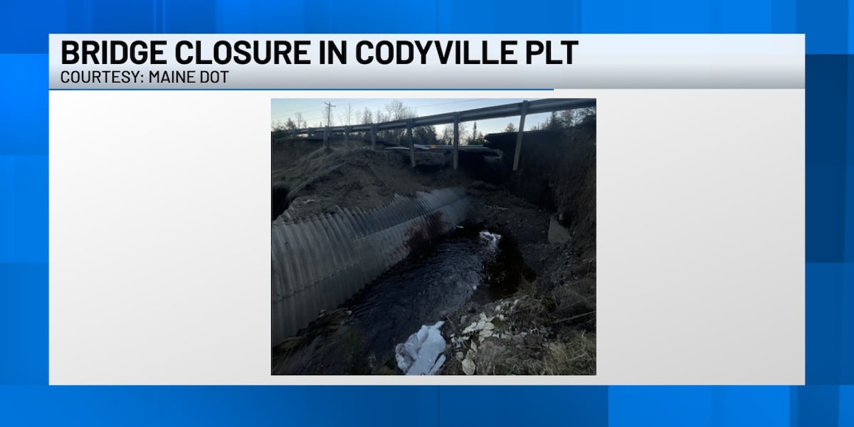 Bridge closure causes travel problems for 2 Washington County towns