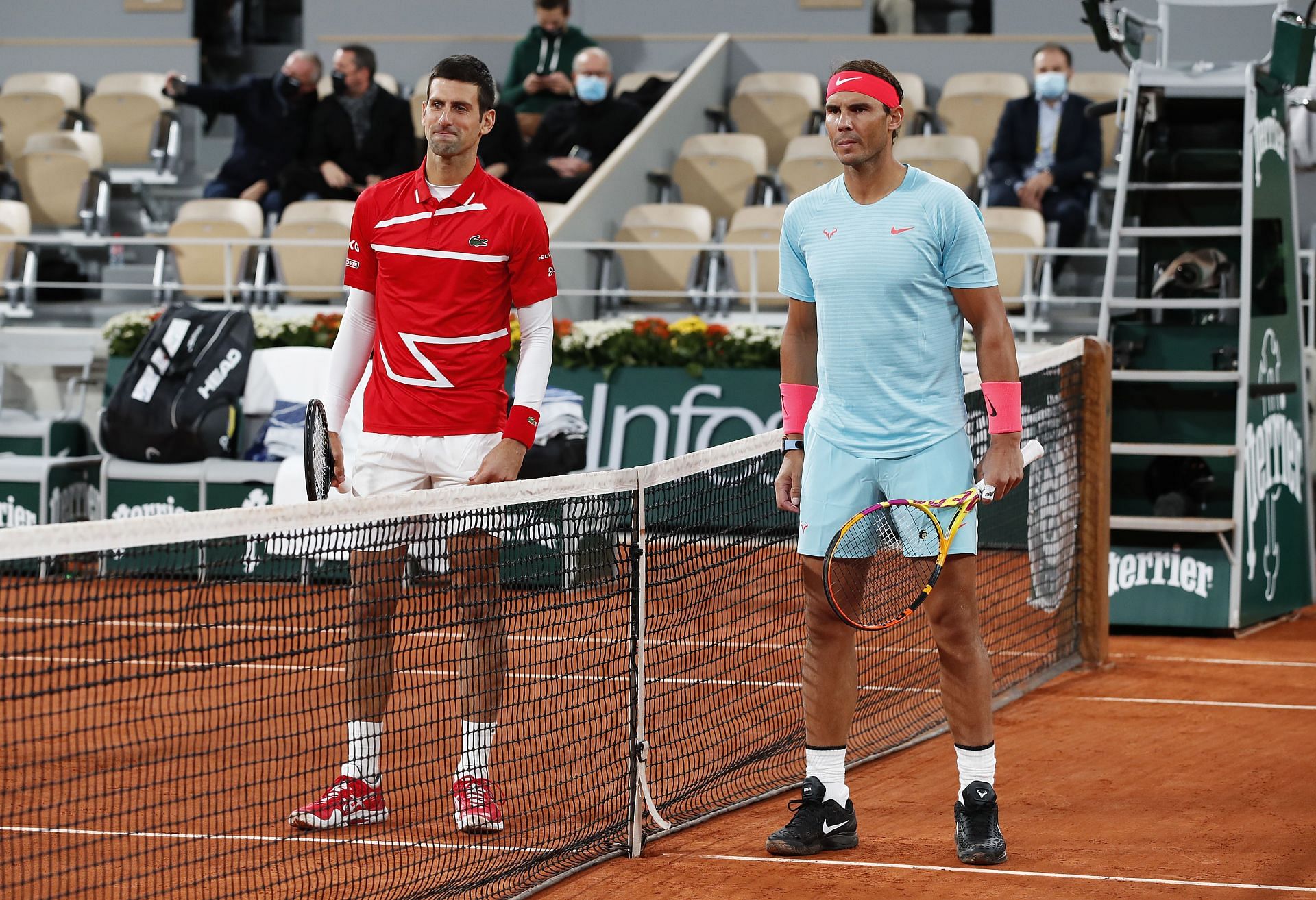 “Rafael Nadal is doing sprints next to you… It’s pissing me off” – Novak Djokovic on being intimidated by the Spaniard at French Open