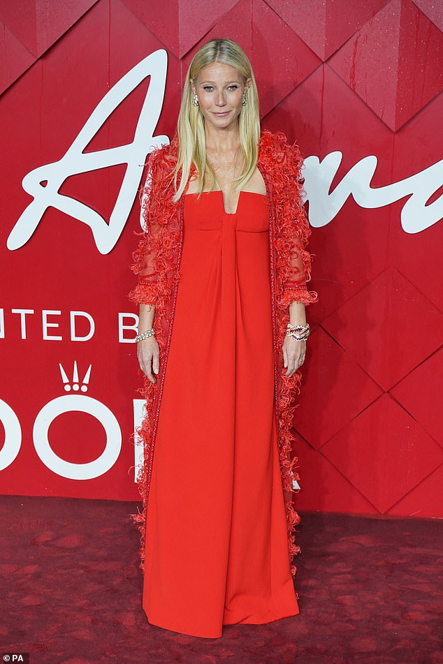 Fashion Awards 2023: Gwyneth Paltrow stuns in a plunging red gown