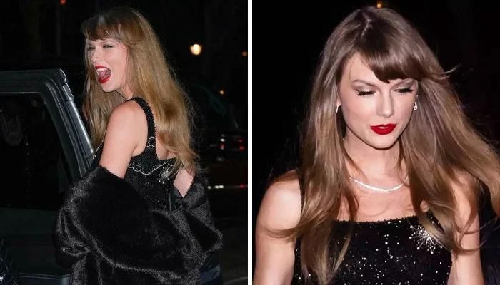 Taylor Swift Celebrates Her 34th Birthday in a Dazzling All-Black Ensemble