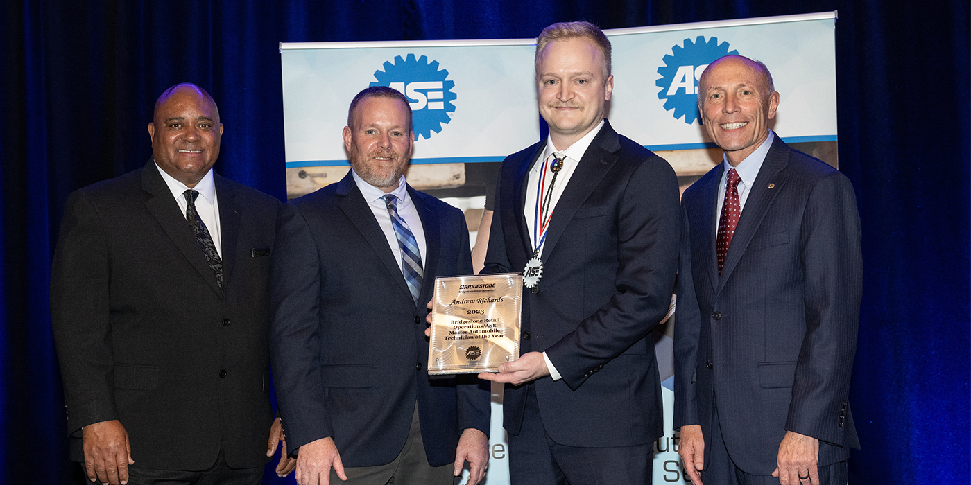 Bridgestone Announces 2023 ASE Master Technician of the Year