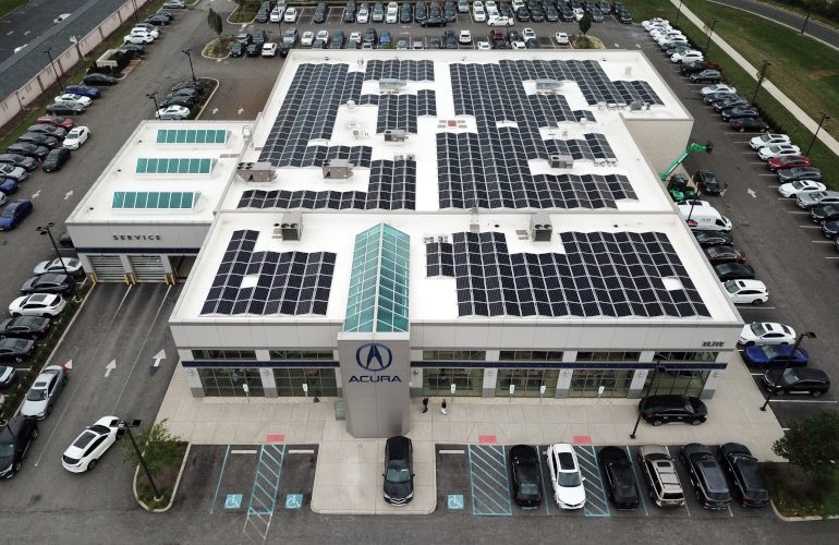 Group 1 Automotive installs 10,000 solar panels on dealership rooftops