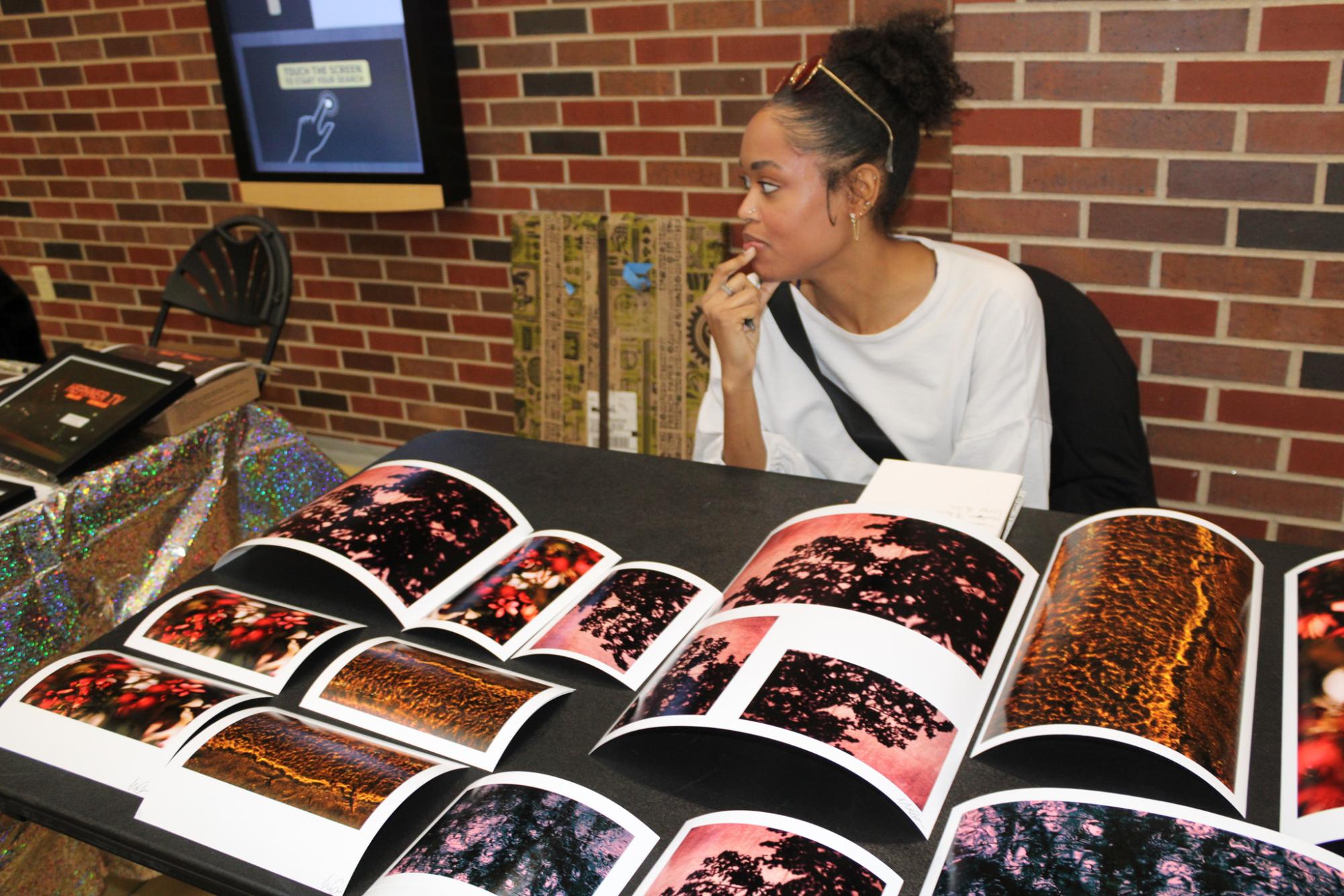 Fine arts students showcase creativity on campus through art market